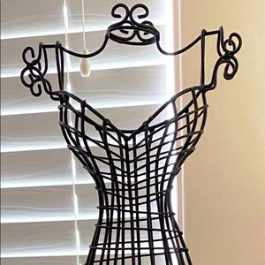 Metal Table Jewelry Holder Women's Dress